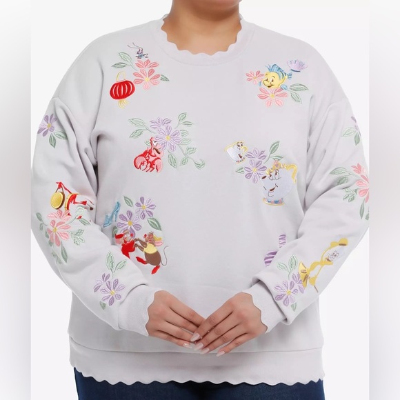 Disney Princess Sidekick Embroidered Sweatshirt - Picture 2 of 15